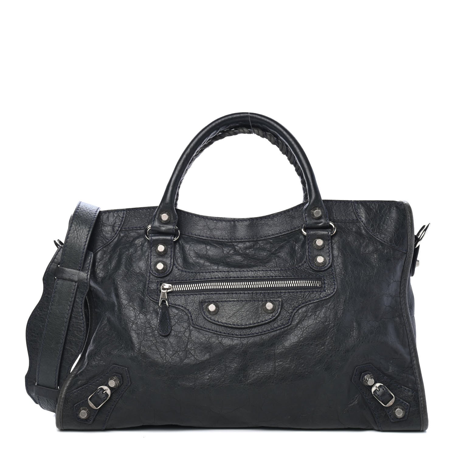 Balenciaga Agneau Giant 12 Silver Hardware City Anthracite 1 of 4
