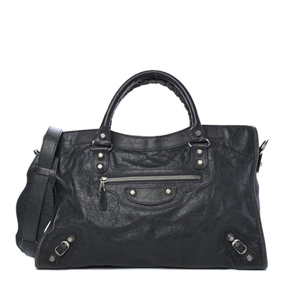 Balenciaga Agneau Giant 12 Silver Hardware City Anthracite 1 of 4