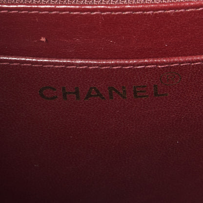 Chanel Lambskin Quilted XL Jumbo Single Flap Black 9 of 10