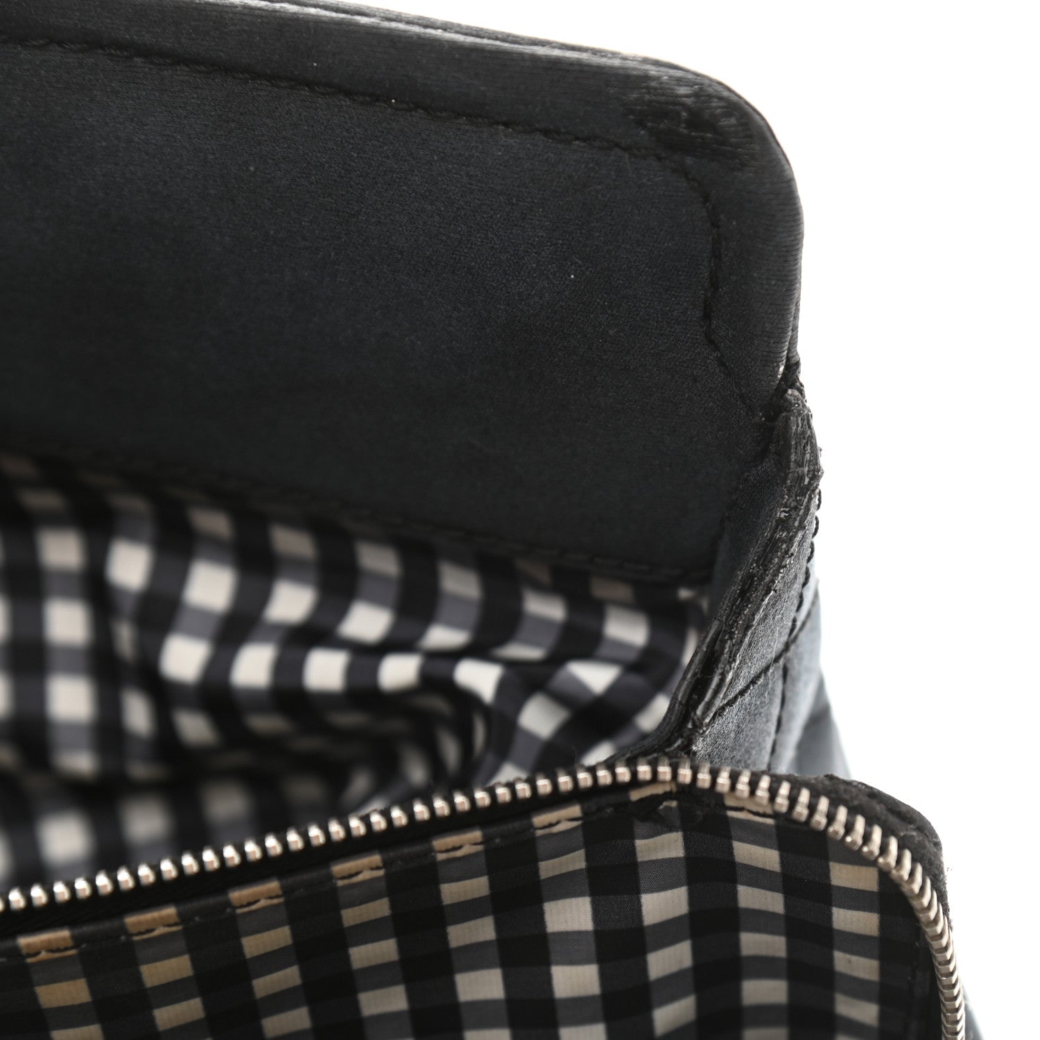 Chanel Canvas Lipstick Ligne Tote Black 16 of 17