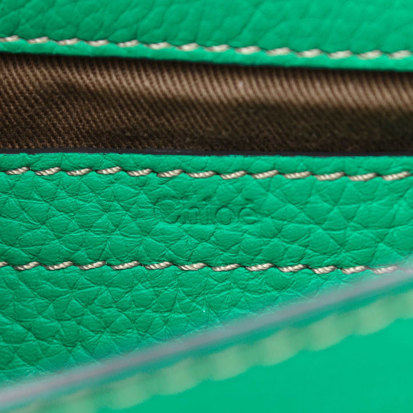Calfskin Mini Marcie Round Crossbody Bag Jade Green