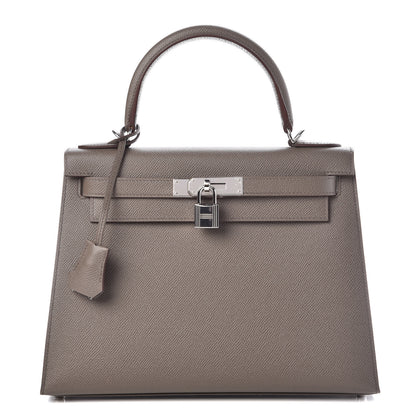 Hermes Epsom Kelly Sellier 28 Etain 1 of 37