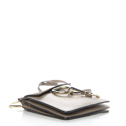 Chloe Suede Calfskin Mini Faye Bracelet Bag Motty Grey 3 of 9