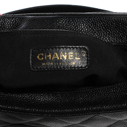 Chanel Caviar Quilted Hobo Black 7 of 9