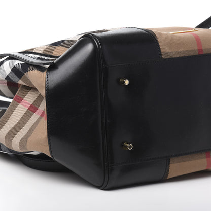 Burberry House Check Medium Canterbury Tote Black 7 of 8