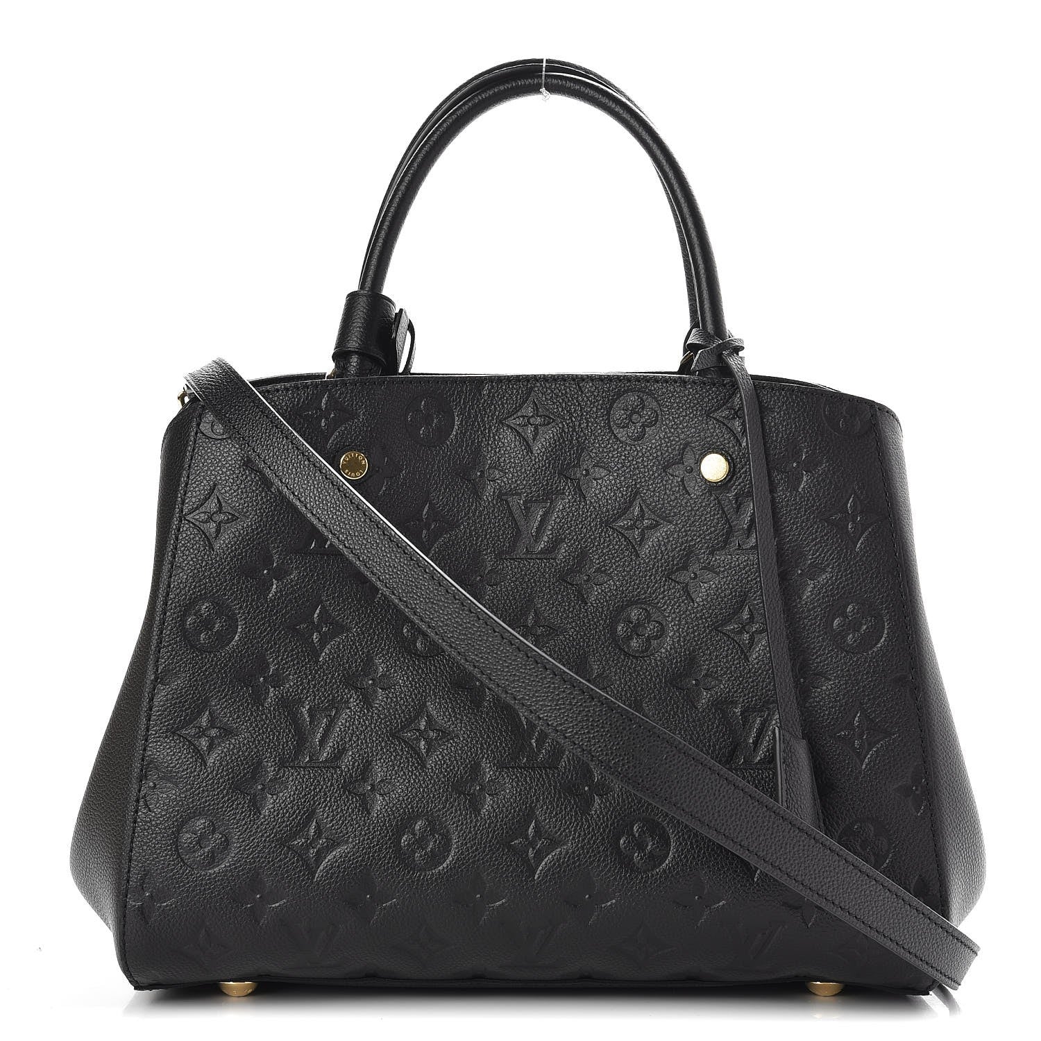 Louis Vuitton Empreinte Montaigne MM Black 1 of 8