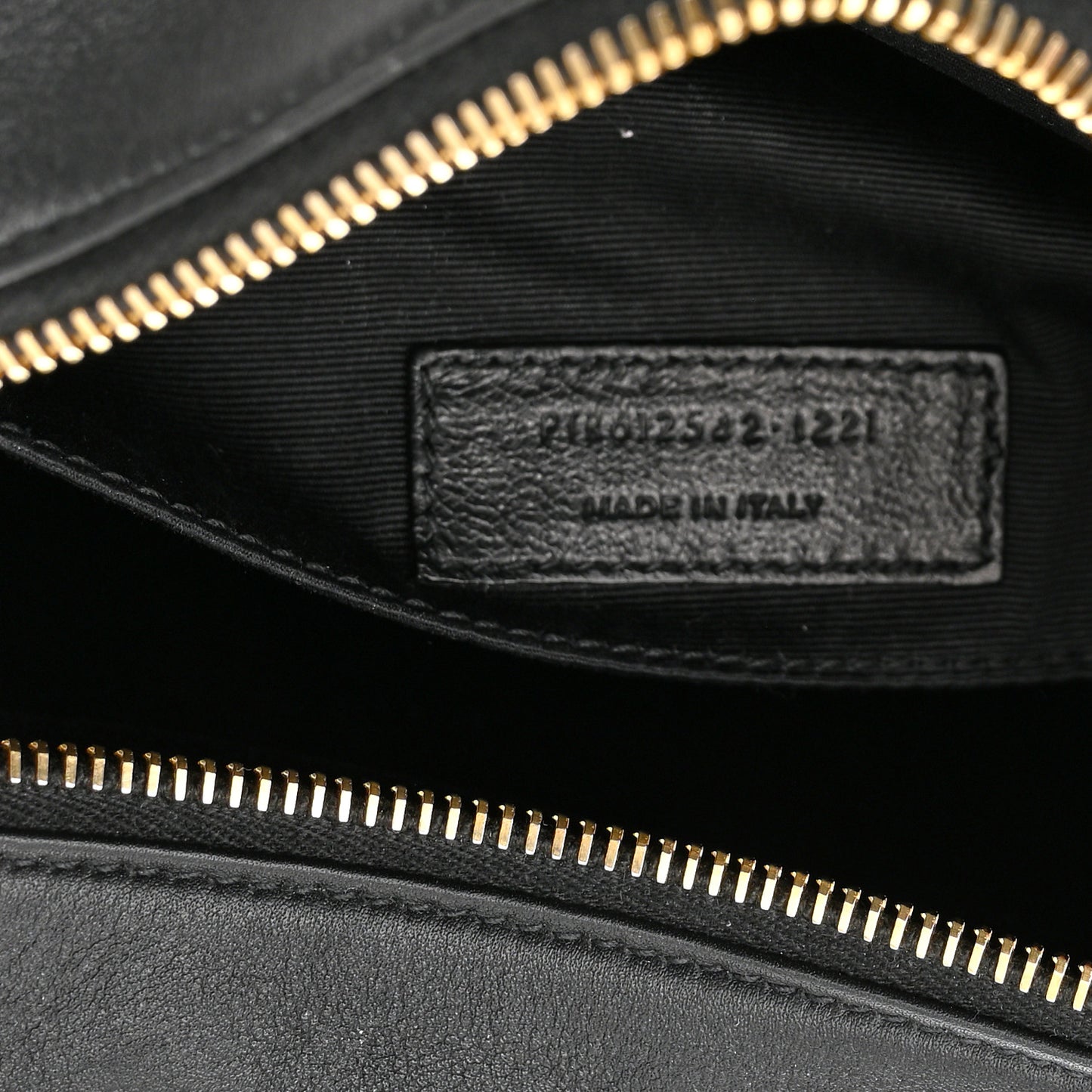 Canvas Calfskin Monogram Lou Camera Bag Black Grey Cream