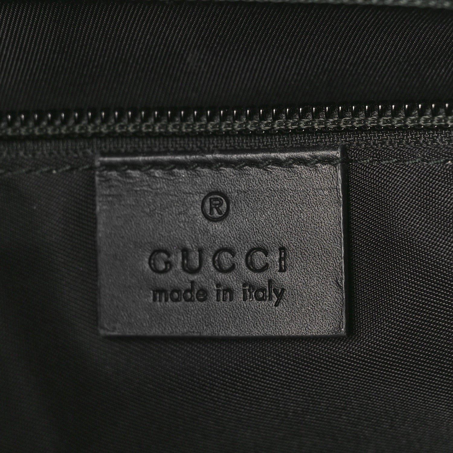 Gucci GG Supreme Monogram Web Messenger Bag Black 6 of 10