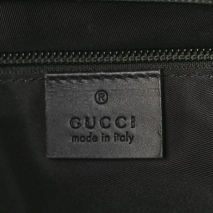 Gucci GG Supreme Monogram Web Messenger Bag Black 6 of 10