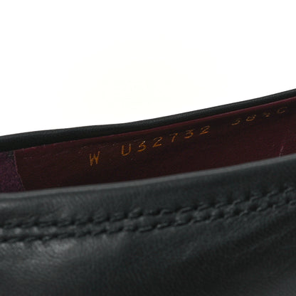 Chanel Lambskin Cap Toe CC Uniform Ballerina Flats 38.5 Black 9 of 10