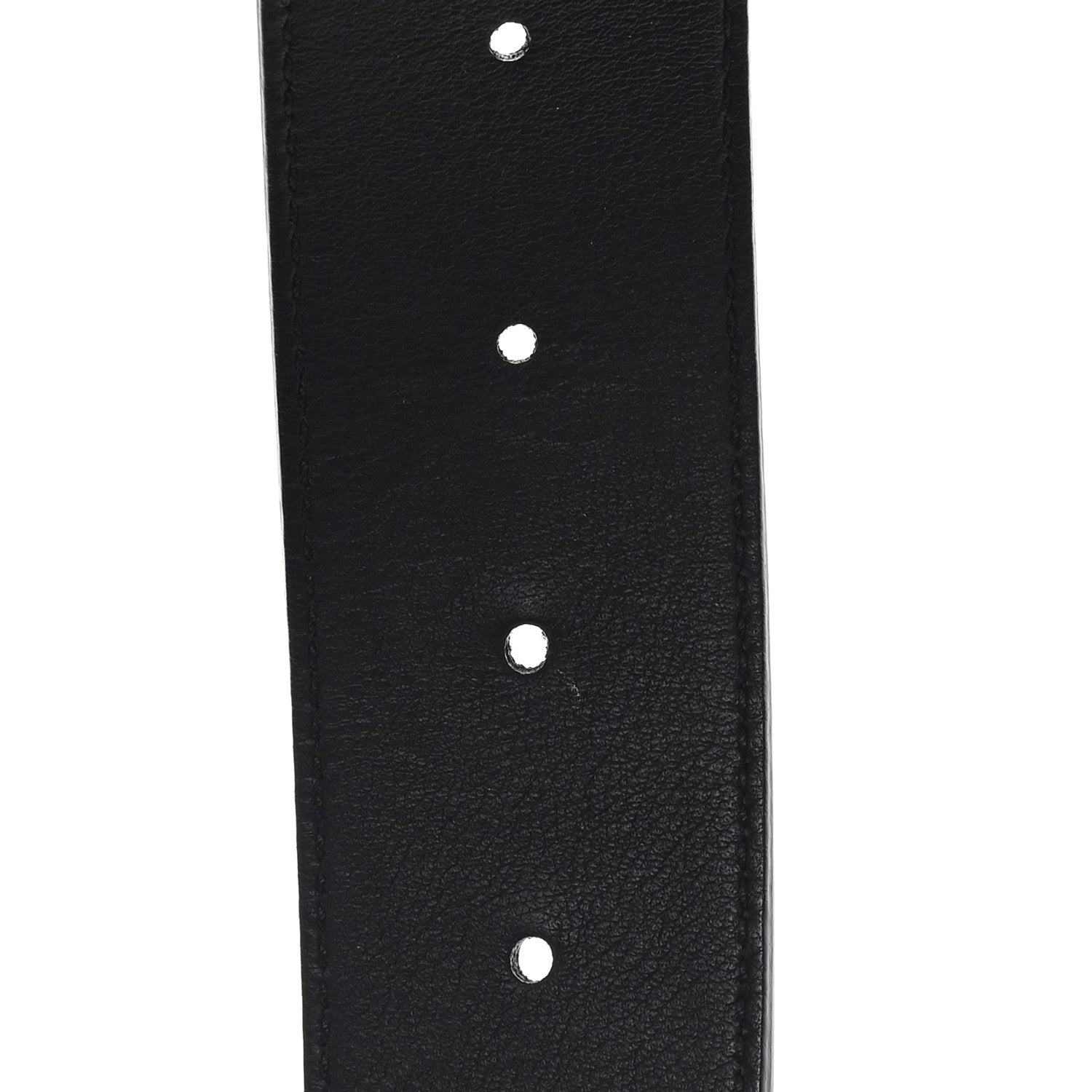 Gucci Textured Dollar Calfskin Double G 40mm Belt 95 38 Black 4 of 4