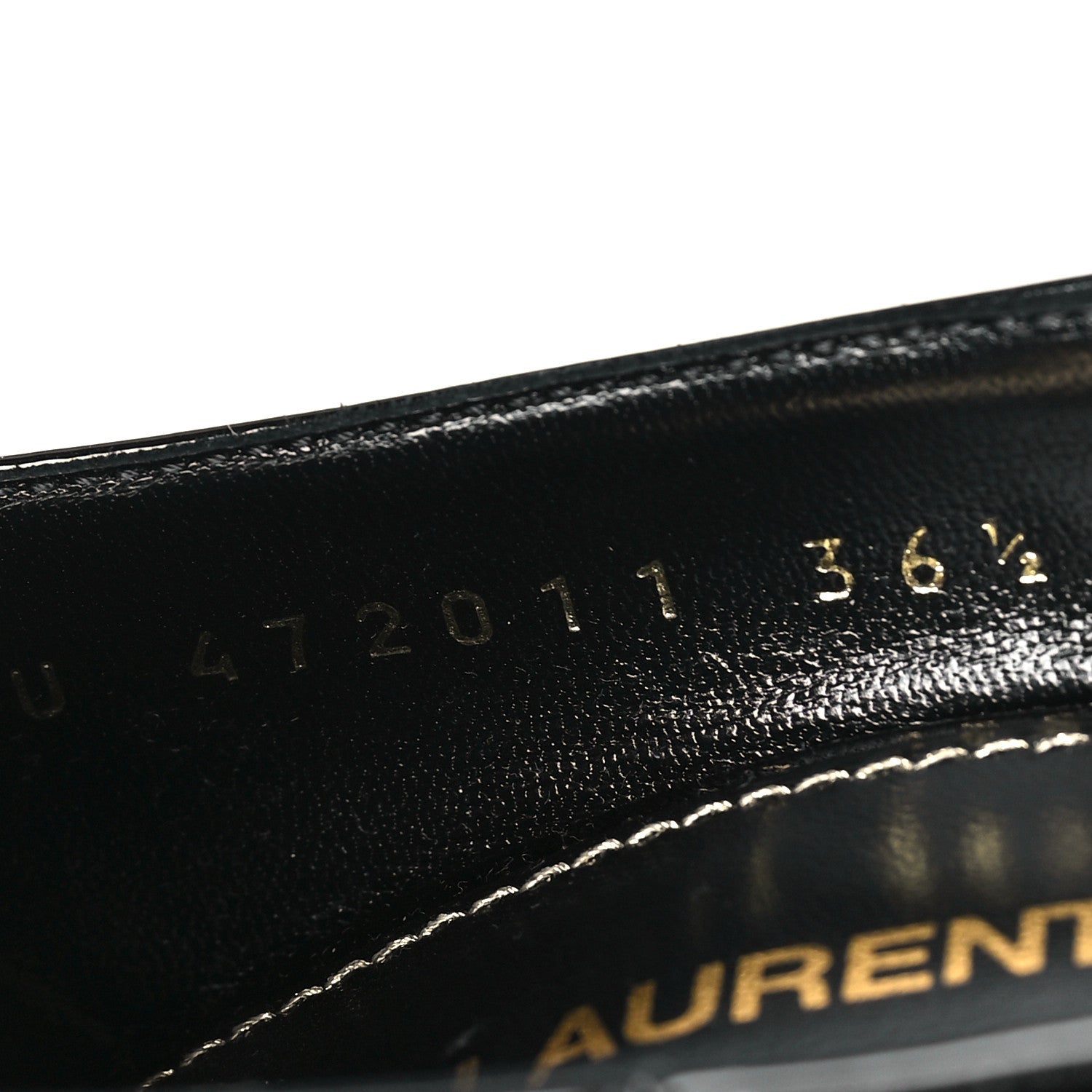 Saint Laurent Patent Opyum 110 Pumps 36.5 Black 8 of 9
