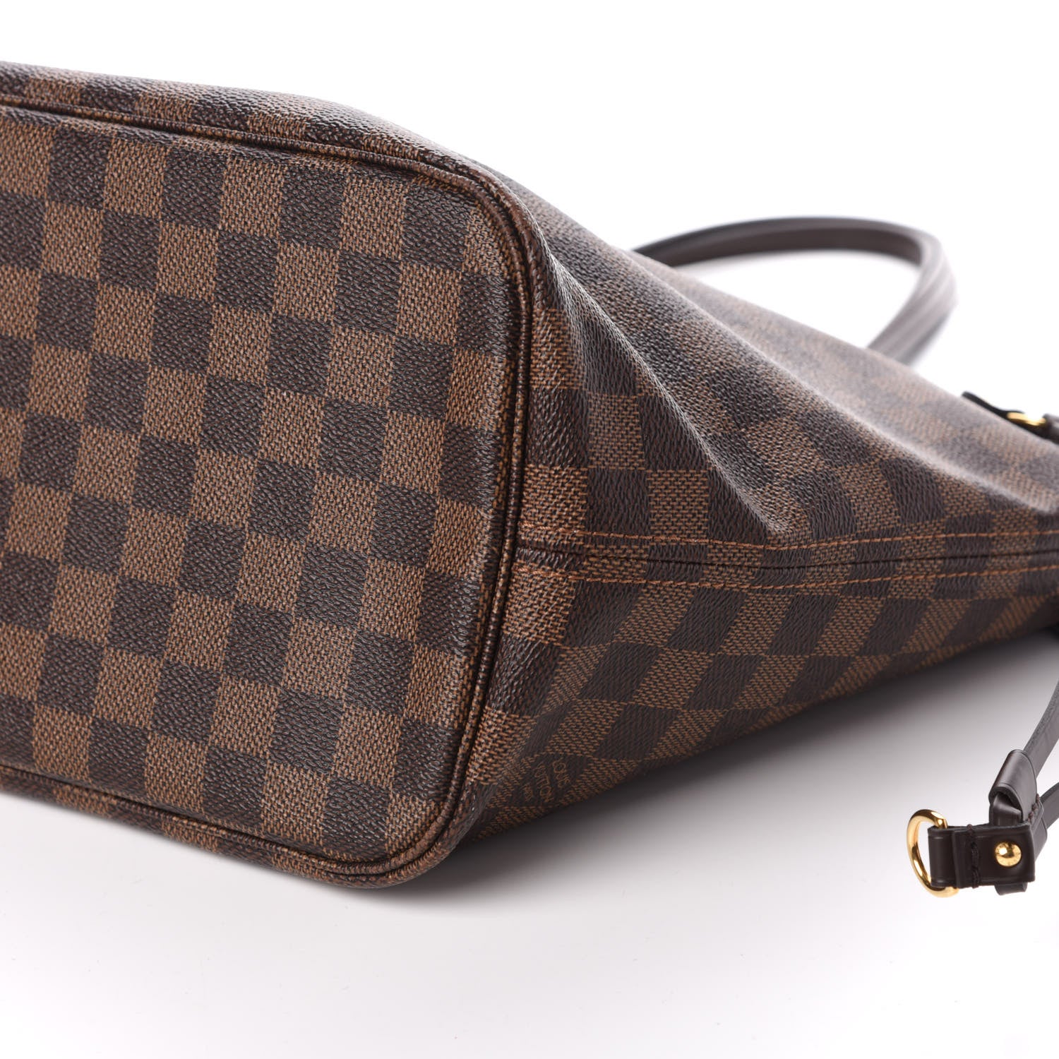 Louis Vuitton Damier Ebene Neo Neverfull MM Rose Ballerine 10 of 10