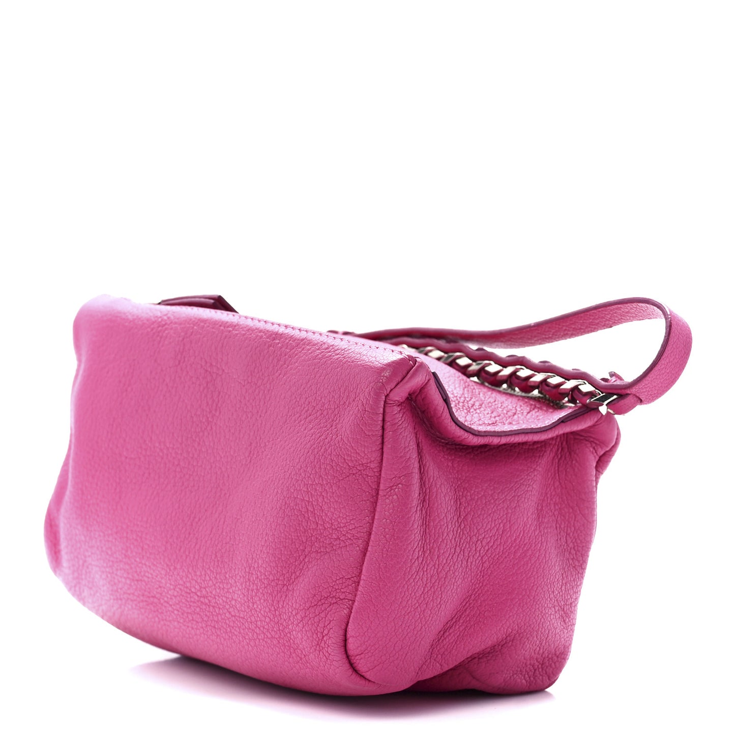 Sugar Goatskin Pandora Wristlet Hot Pink