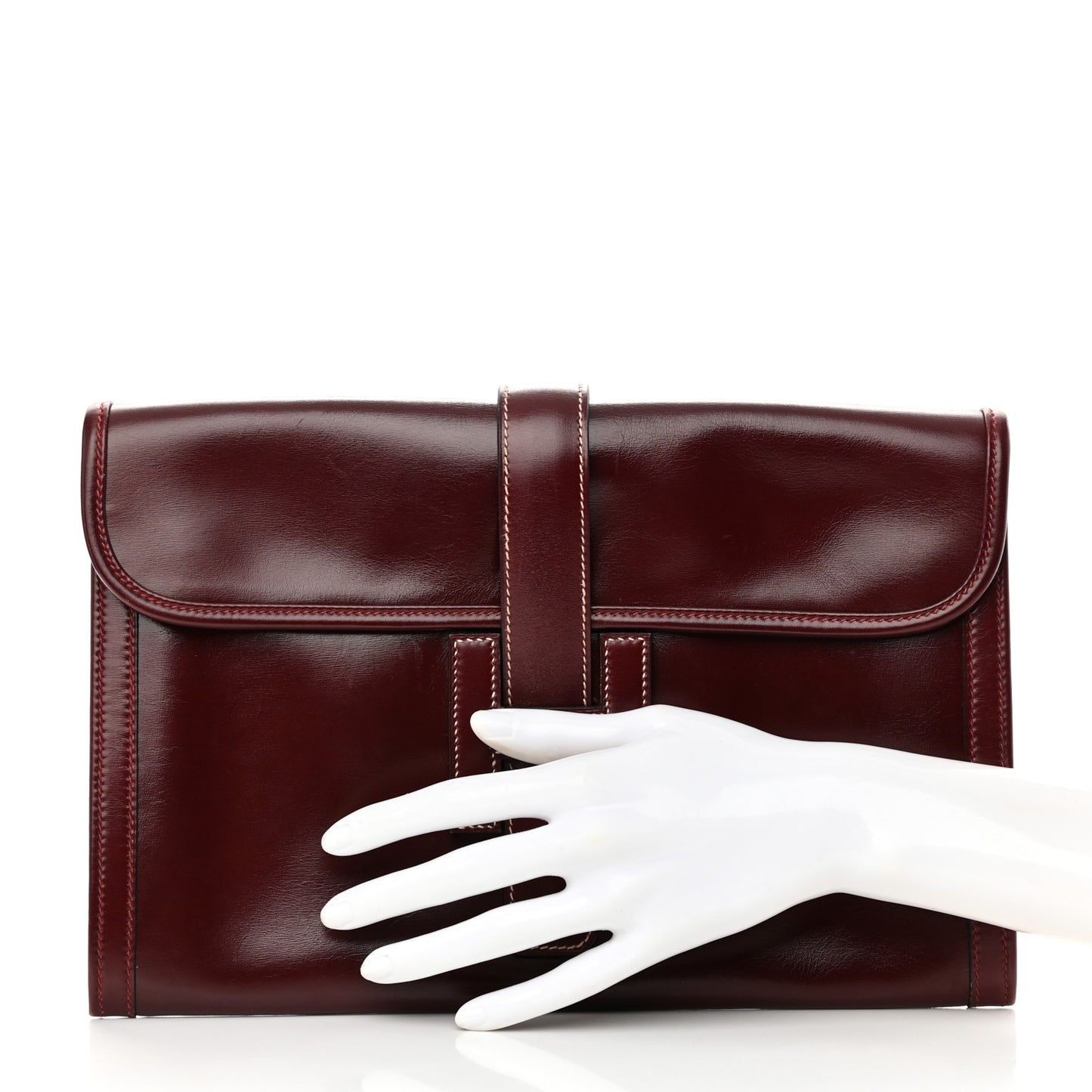 Box Jige PM Clutch Rouge H