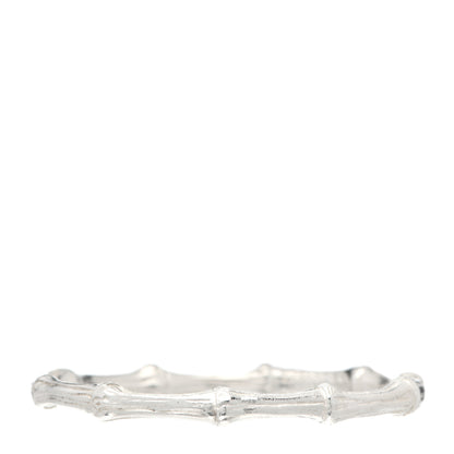 Tiffany Sterling Silver Nature Bamboo Bangle Bracelet 1 of 4