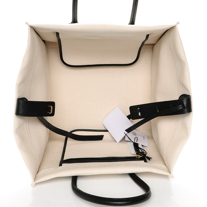 Celine Cotton Canvas Medium Phantom Luggage White 5 of 7