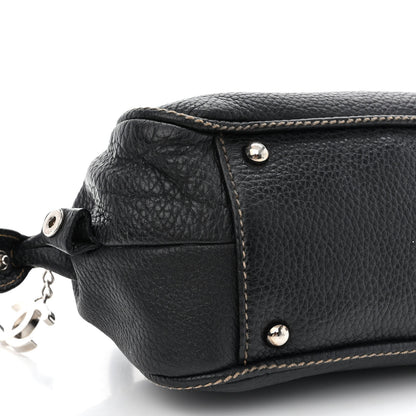 Chanel Calfskin Lax CC Small Bowler Bag Black 10 of 13