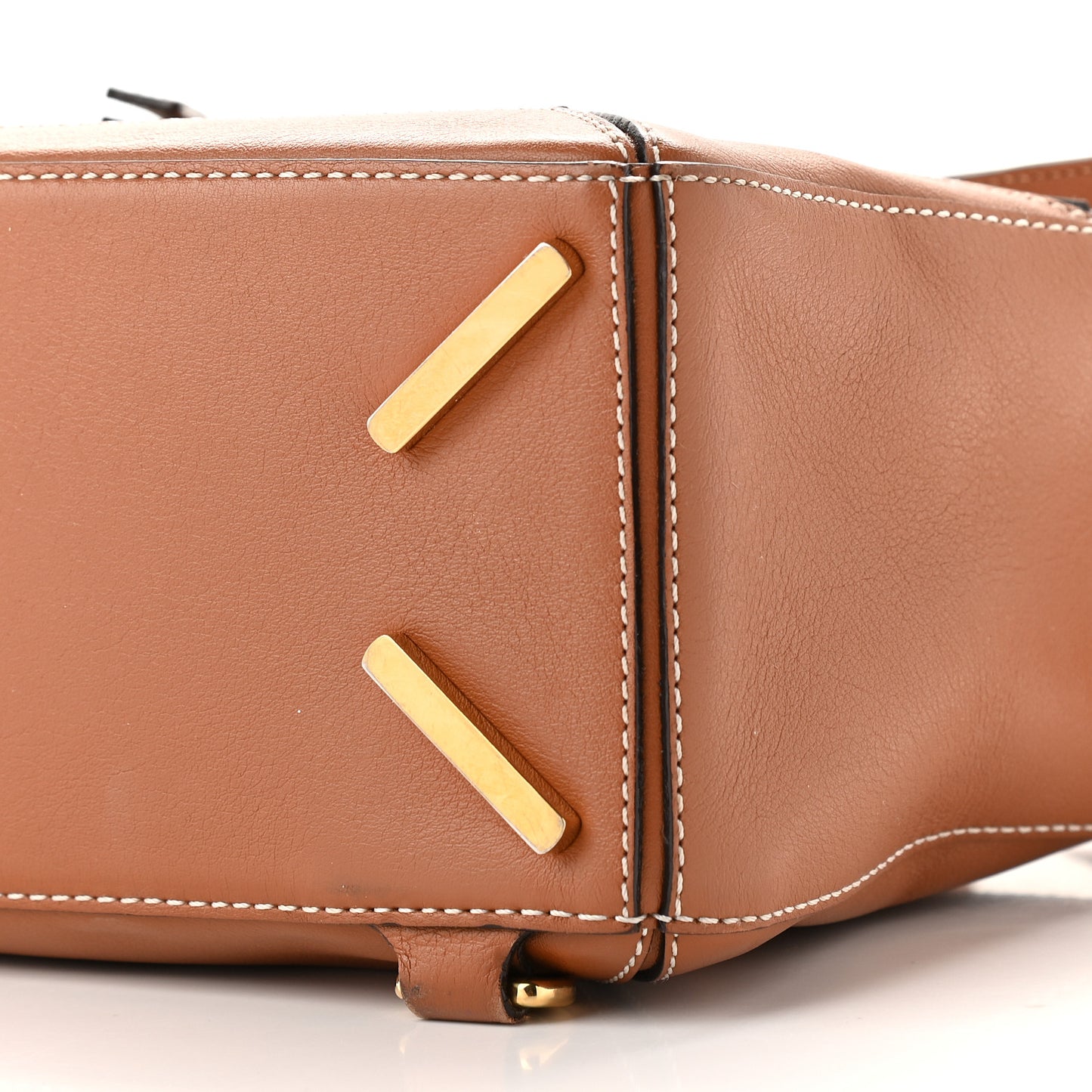 Calfskin Small Puzzle Bag Tan