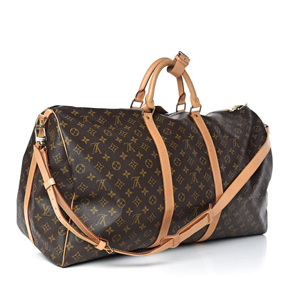 Louis Vuitton Monogram Keepall Bandouliere 60 3 of 12