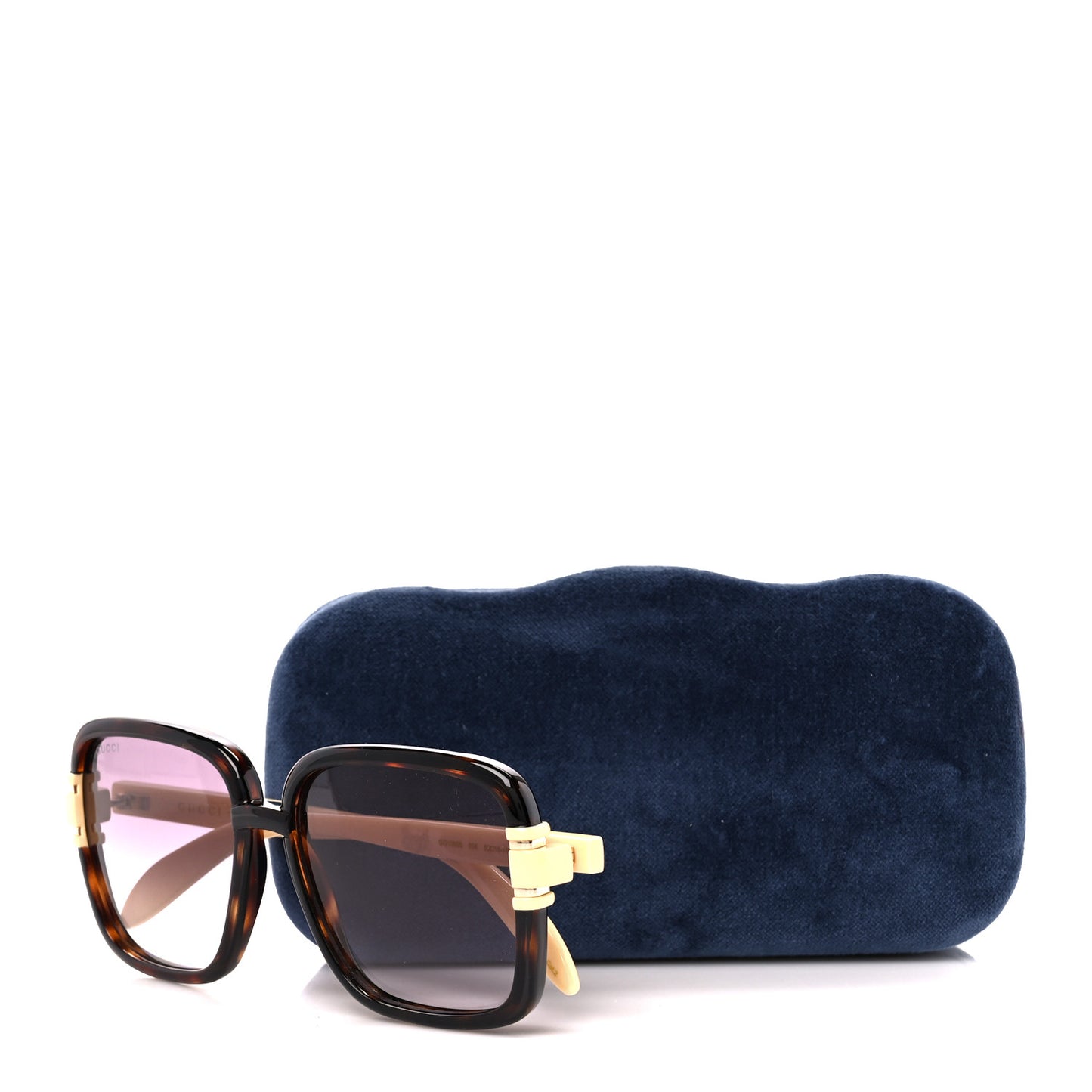 Acetate Interlocking G Square Sunglasses GG1066S Tortoise