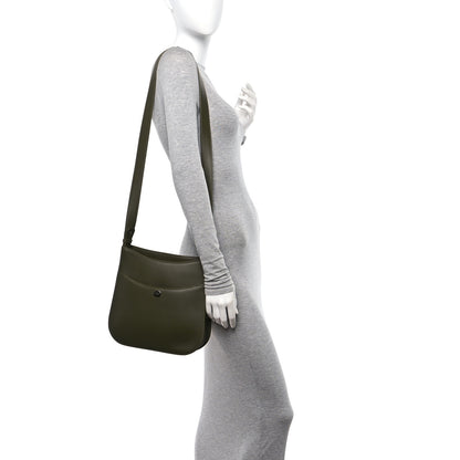 Loro Piana Grained Calfskin Fleur Crossbody Green 2 of 11