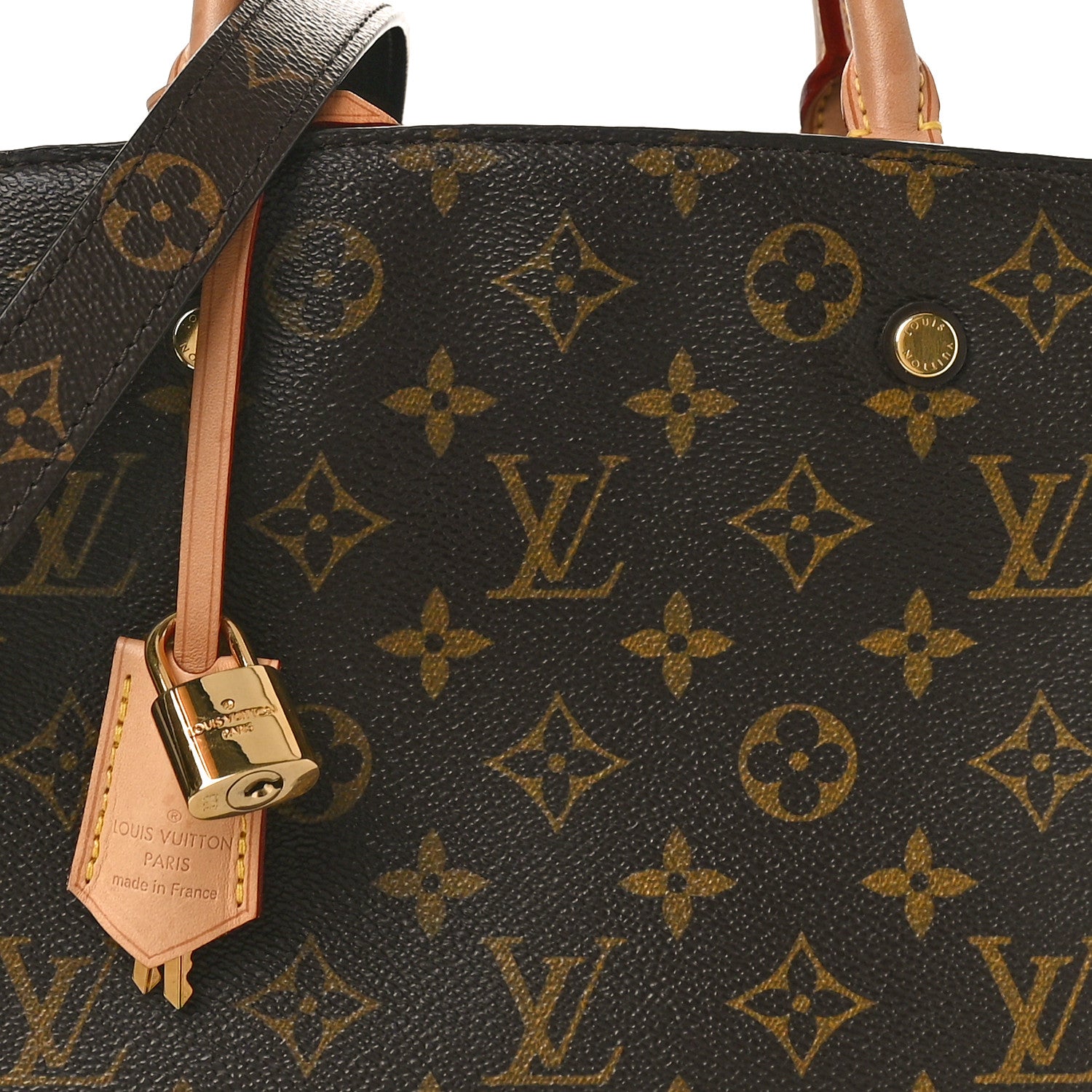 Louis Vuitton Monogram Montaigne BB 7 of 9