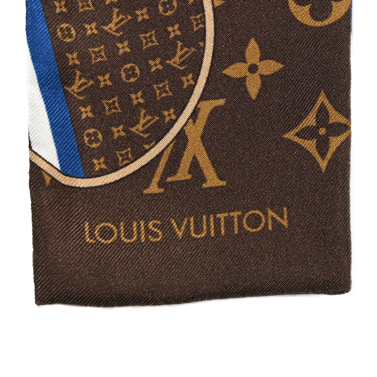 Silk Monogram Trunks Bandeau