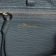 3.1 Textured Calfskin Mini Pashli Satchel Storm