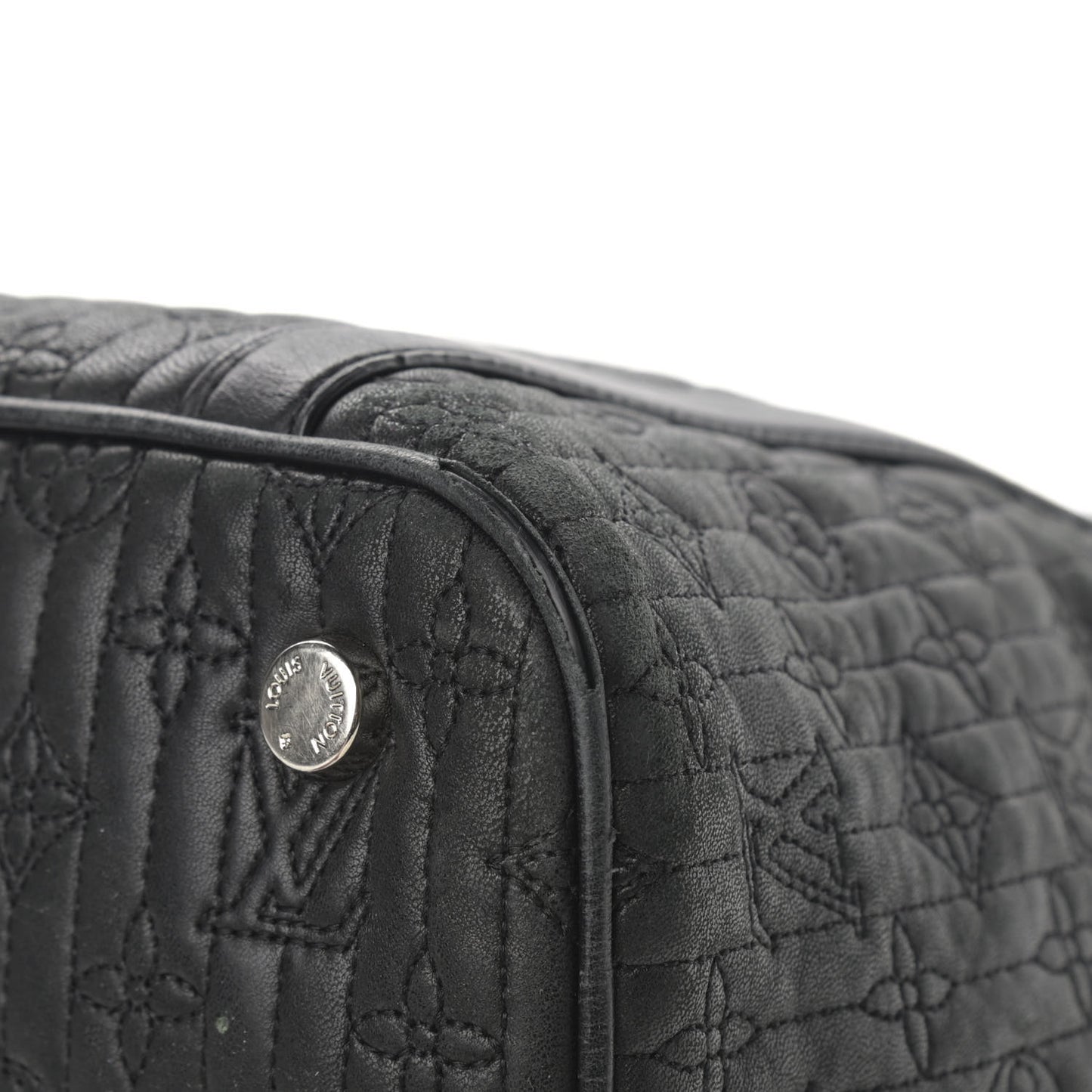 Monogram Lambskin Antheia Ixia PM Black