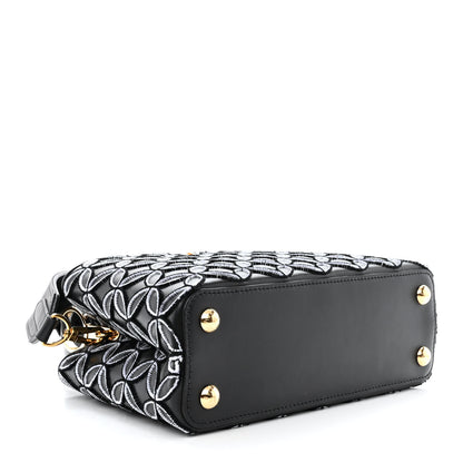 Louis Vuitton Tufted Lambskin Capucines BB Black 4 of 11