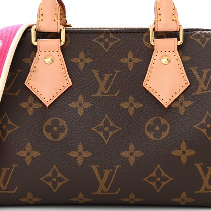 Louis Vuitton Monogram Speedy Bandouliere 20 Fuchsia 7 of 9