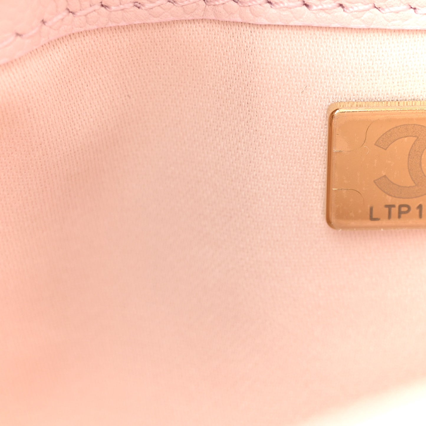 Caviar Quilted Mini Chanel 25 Handbag Light Pink