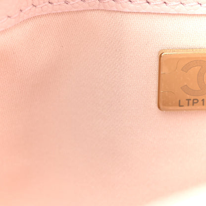 Chanel Caviar Quilted Mini Chanel 25 Handbag Light Pink 7 of 11