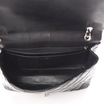 Chanel Patent Quilted Maxi Single Flap Black 5 of 10