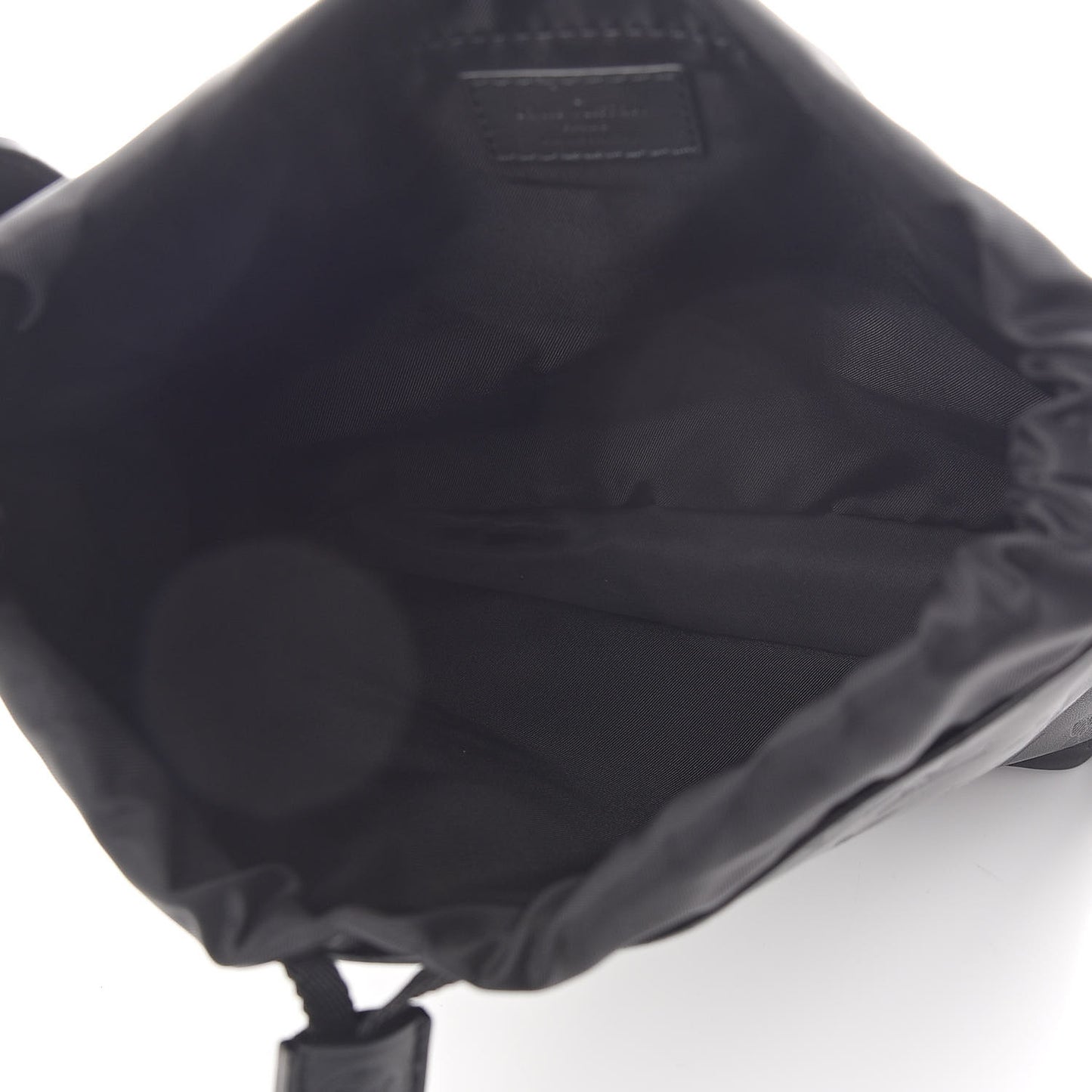 Calfskin Monogram Shadow Nano Bag Black