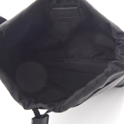 Louis Vuitton Calfskin Monogram Shadow Nano Bag Black 5 of 9