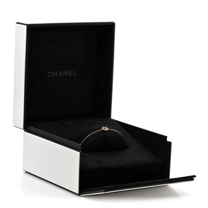 Chanel 18K Beige Gold Ruby Coco Crush Station Bracelet 5 of 5