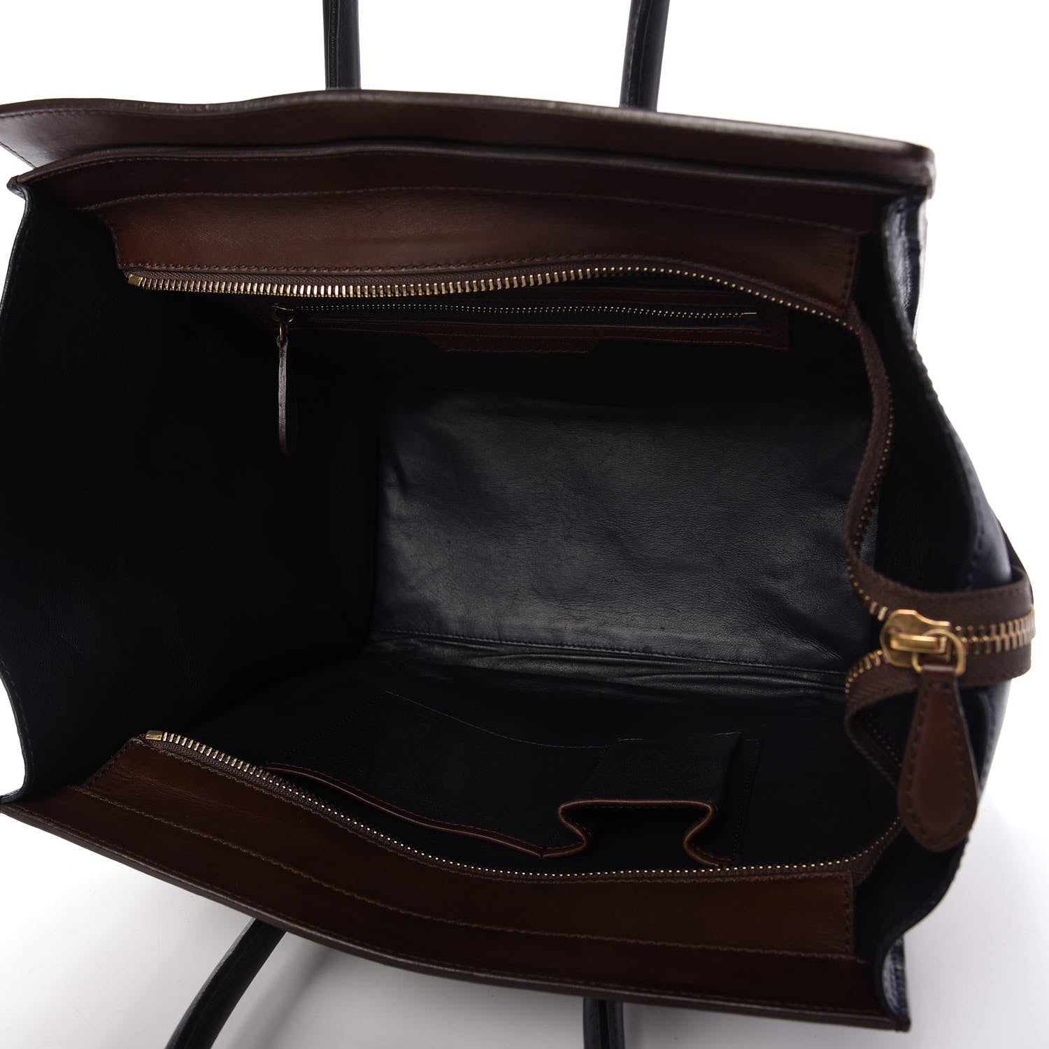 Celine Smooth Calfskin Mini Tri-Color Luggage Navy 5 of 11