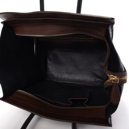 Celine Smooth Calfskin Mini Tri-Color Luggage Navy 5 of 11
