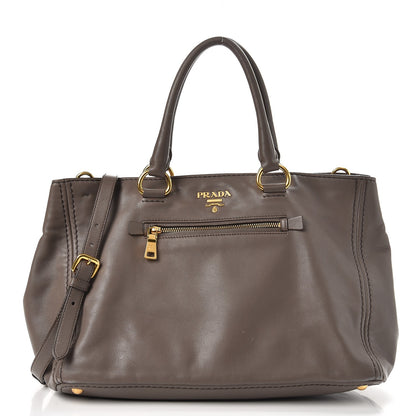 Prada Soft Calf Tote Bambu 1 of 12