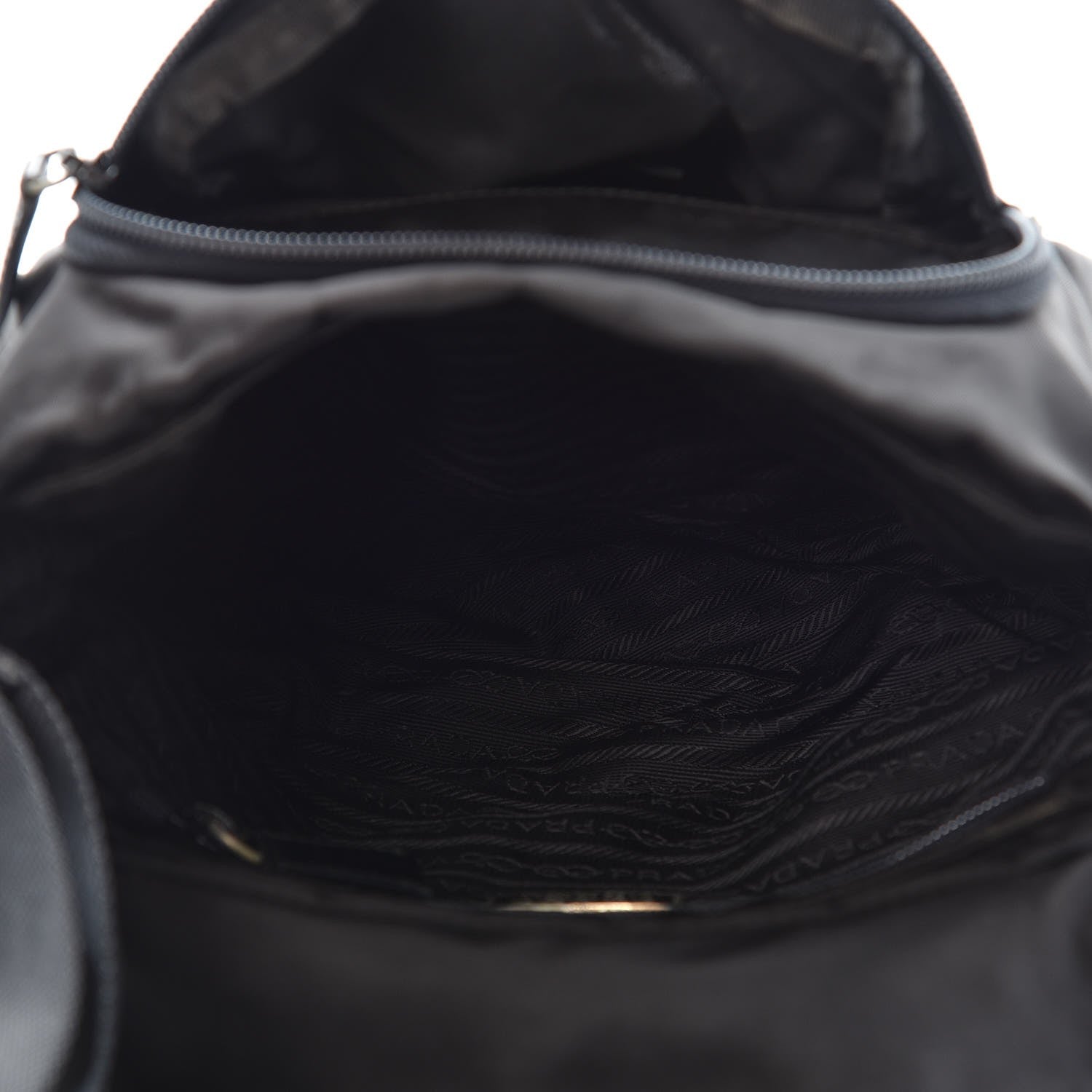 Prada Nylon Vela Messenger Black 5 of 9