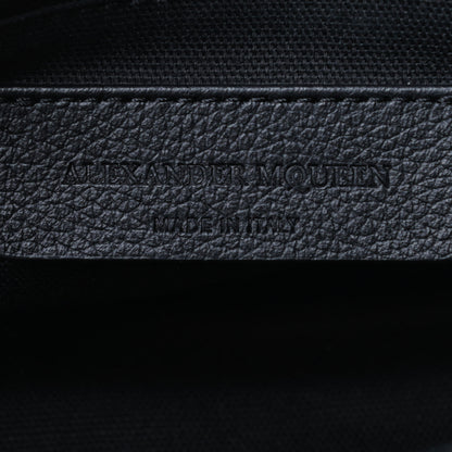 Alexander McQueen Pebbled Calfskin Mini Padlock Tote Black 7 of 10