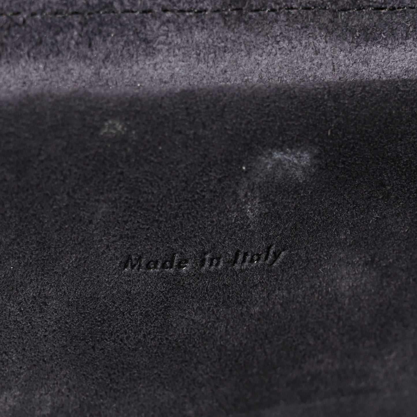 Grained Calfskin Mini Belt Bag Black