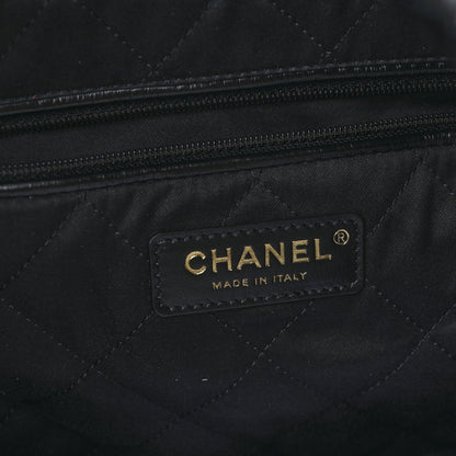 Chanel Shiny Calfskin Quilted Large Chanel 22 Black 7 of 10