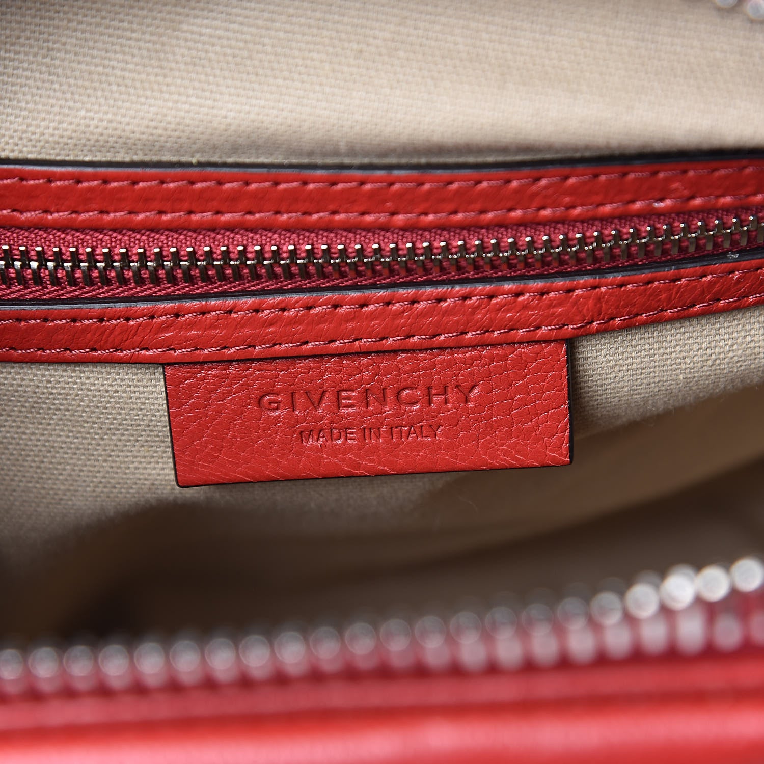 Givenchy Sugar Goatskin Small Antigona Bright Red 6 of 13
