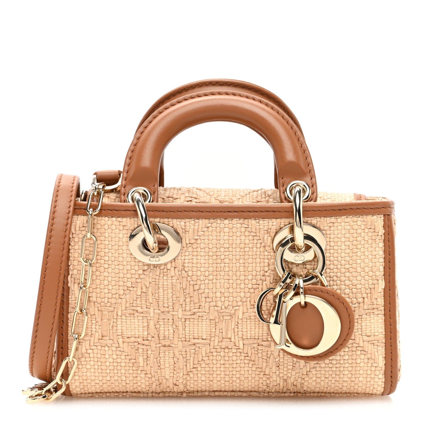 Raffia Micro Cannage Lady D-Joy Natural