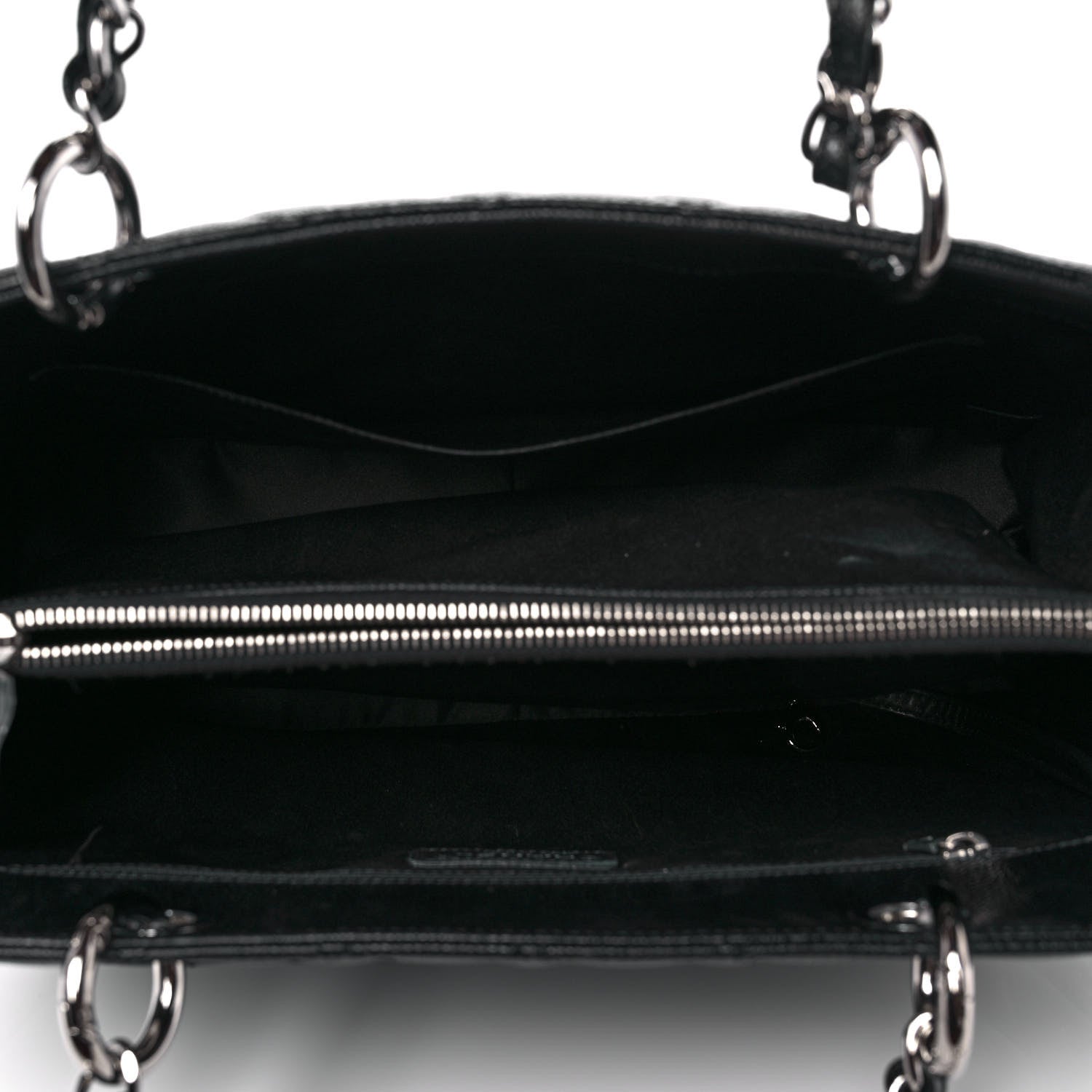 Chanel Caviar Quilted Grand Shopping Tote GST Black 5 of 11