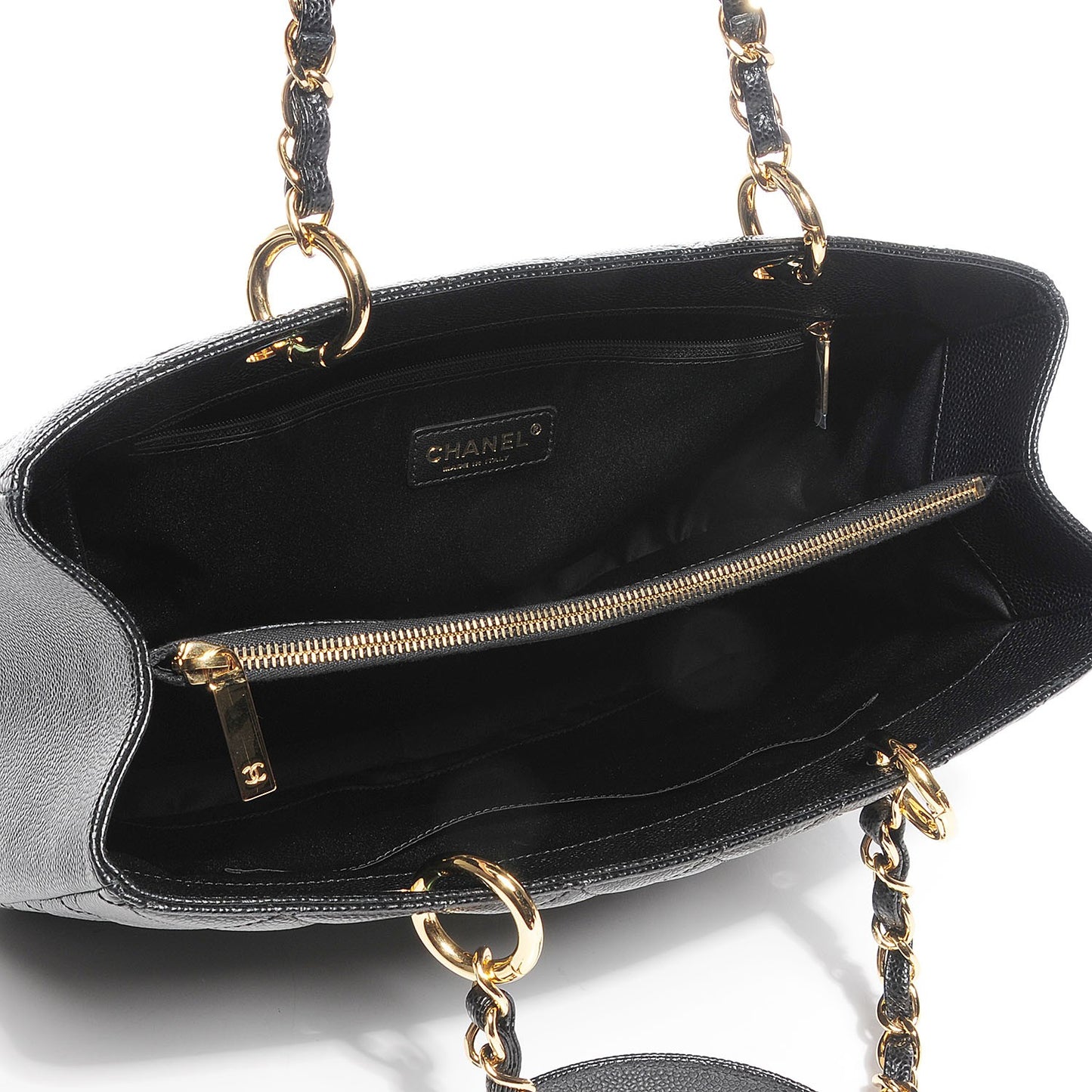 Caviar Grand Shopping Tote GST Black