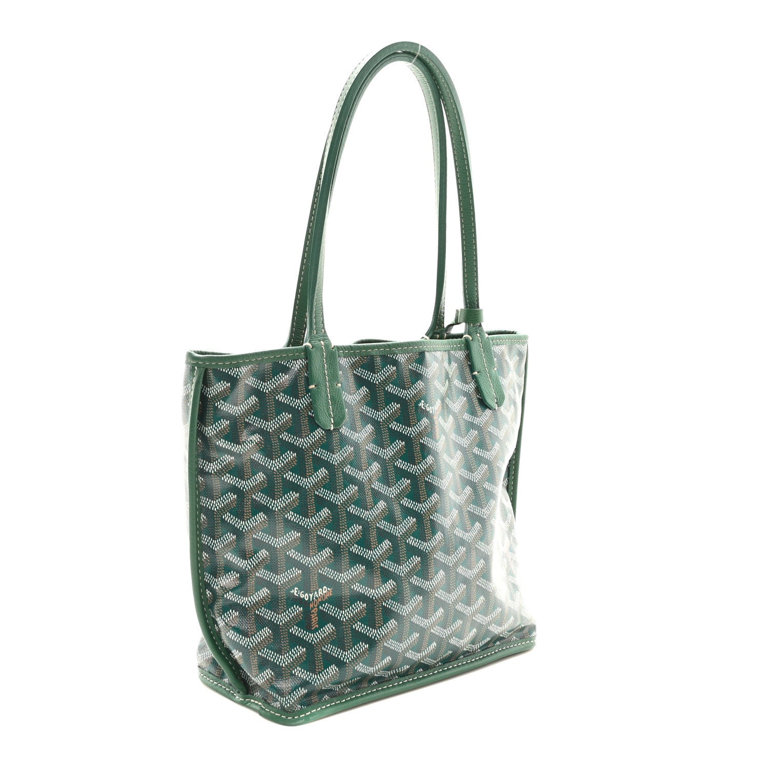 Goyard Goyardine Reversible Mini Anjou Green 4 of 10